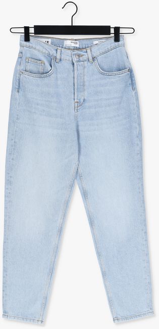 Lichtblauwe SELECTED FEMME Mom jeans RITA HW MOM LIGHT BLUE JEANS - large