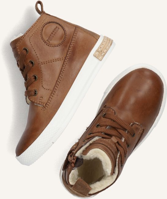 Cognac PINOCCHIO Hoge sneakers P2851 Cognac PINOCCHIO Hoge sneakers P2851 - large