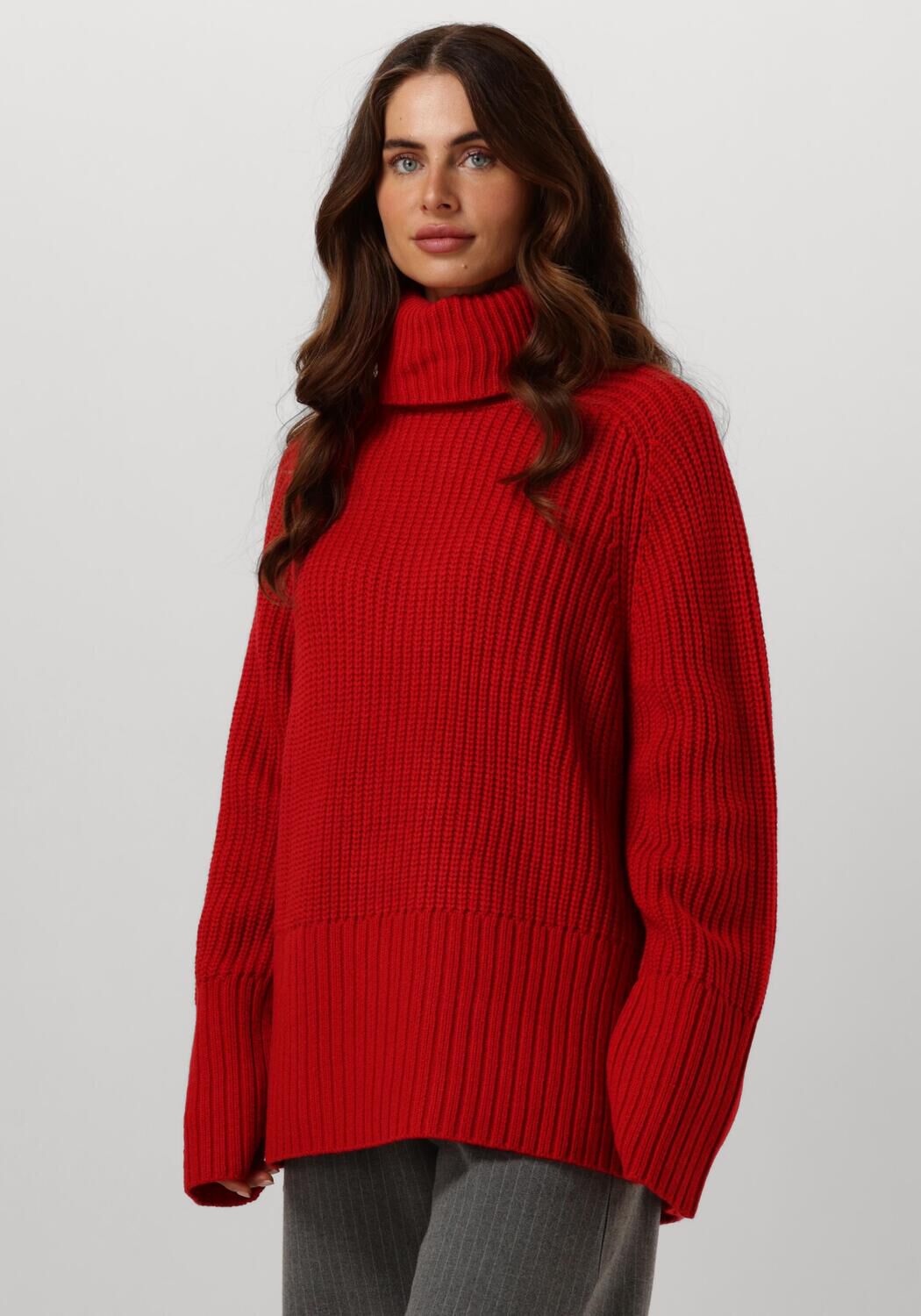 NEO NOIR Dames Truien & Vesten Maggie Knit Blouse Rood