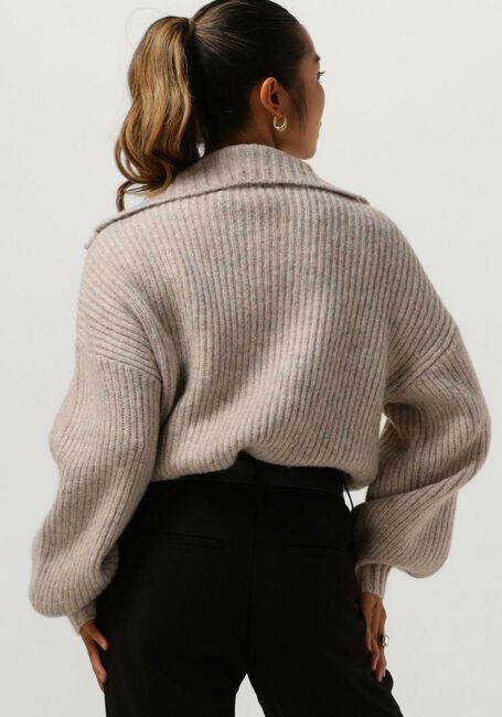 Beige SIMPLE Trui KNIT-RC-PL-23-1 - large