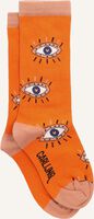Oker CARLIJNQ Sokken KNEE SOCKS HEART EYES - KNEE SOCKS Oker CARLIJNQ Sokken KNEE SOCKS HEART EYES - KNEE SOCKS - medium