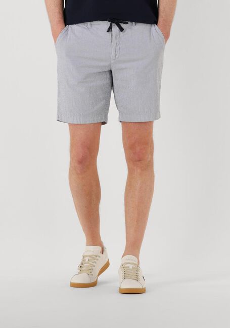 Blauwe DSTREZZED Korte broek LANCASTER STRIPE SHORTS - large