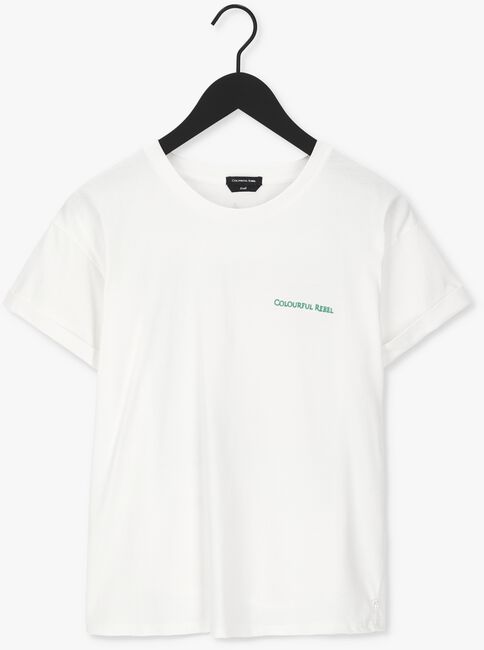 Beige COLOURFUL REBEL T-shirt MATCH BOXY TEE - large