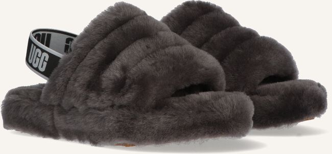 Grijze UGG Pantoffels FLUFF YEAH SLIDE Grijze UGG Pantoffels FLUFF YEAH SLIDE - large
