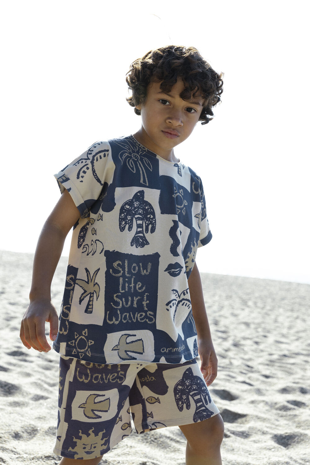 AMMEHOELA Jongens Polo's & T-shirts Sunny Multi