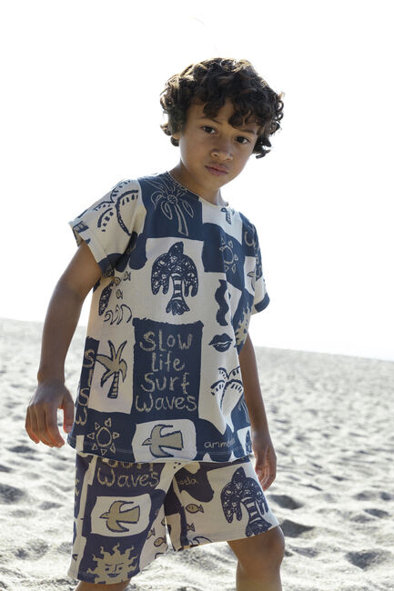 Multi AMMEHOELA T-shirt SUNNY - large