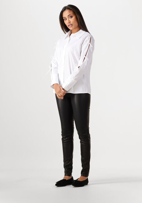 Witte CO'COUTURE Blouses POPPY TIE SLEEVE SHIRT - large