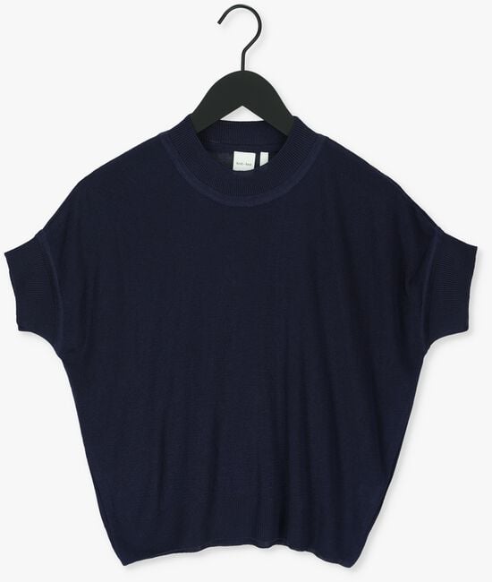 Donkerblauwe KNIT-TED T-shirt PETA - large