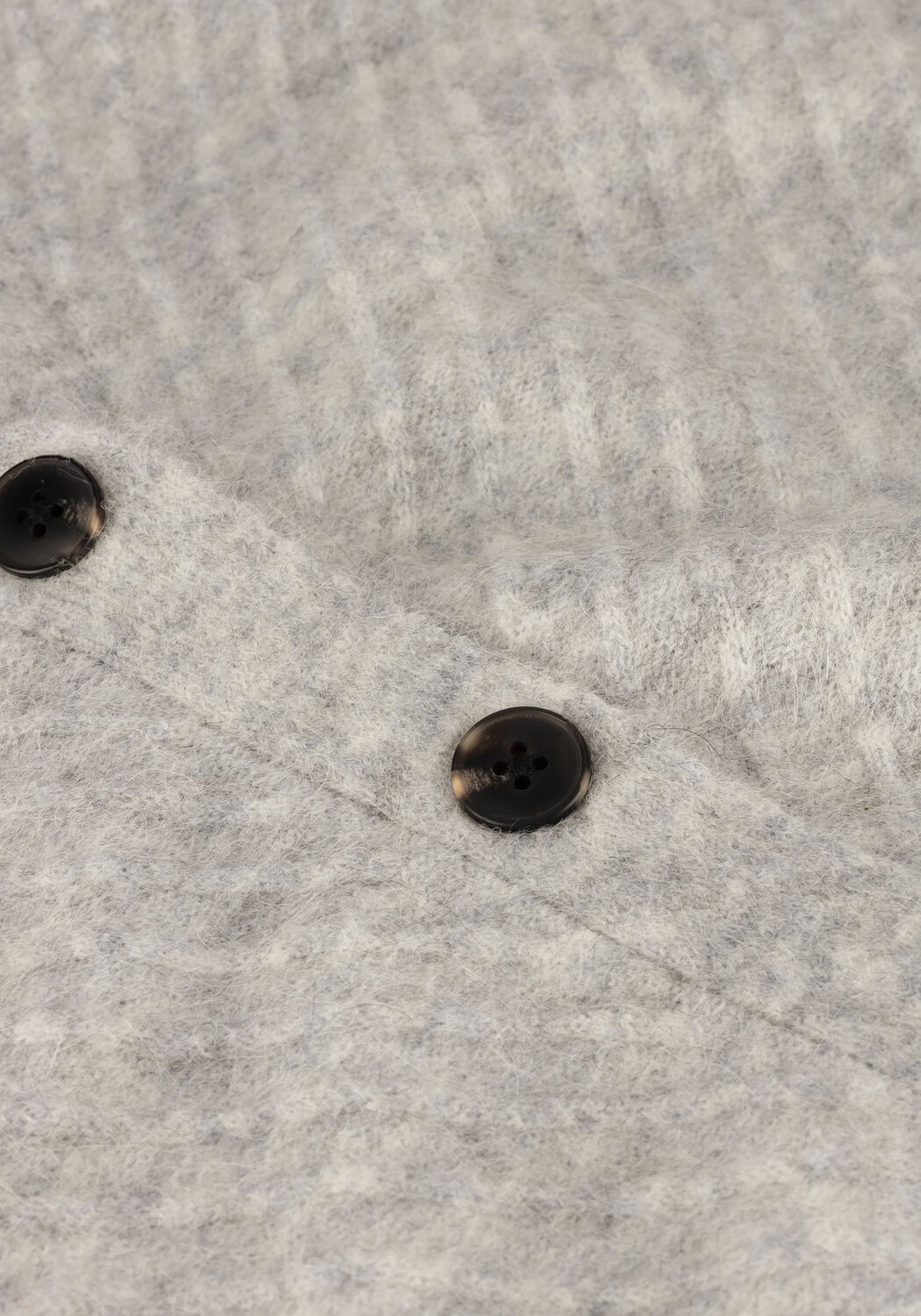 Grijze SELECTED WOMEN Vest SIF SISSE LS KNIT CARDIGAN - large