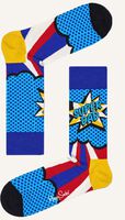 Blauwe HAPPY SOCKS Sokken SUPER DAD - medium