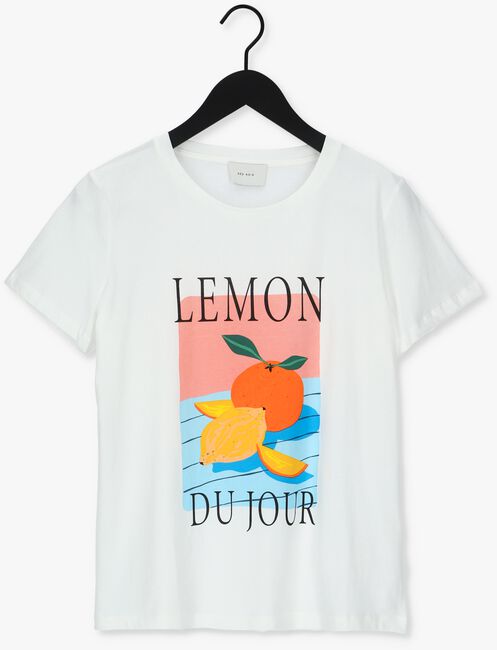 Witte NEO NOIR T-shirt PARVA FRUIT TEE - large