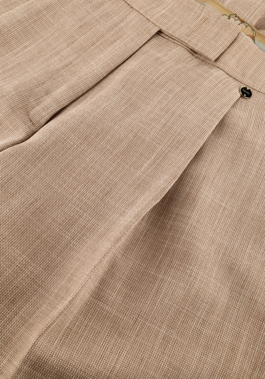 Beige LIU JO Wijde broek PANT TS LUNGO - large