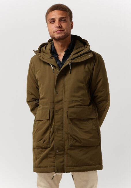 Olijf SELECTED HOMME Parka's SLHRODNEY PARKA W - large