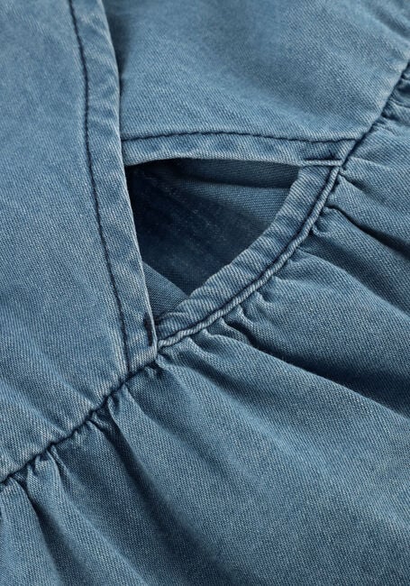 Lichtblauwe MY LITTLE COZMO Mini jurk SHELLK207S6 - large