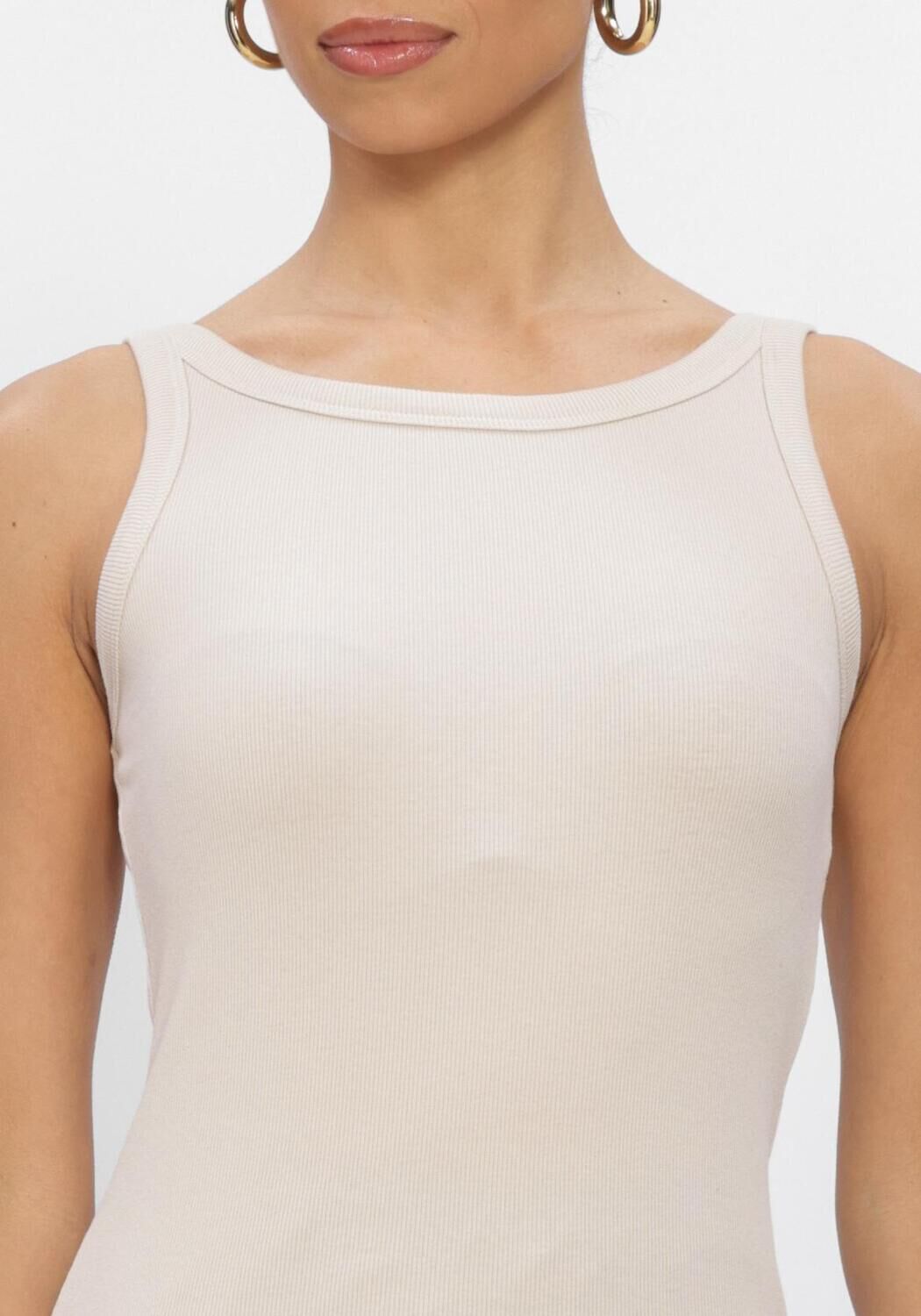 Beige MSCH COPENHAGEN Top MSCHGUBBE RASMIA SL TOP - large