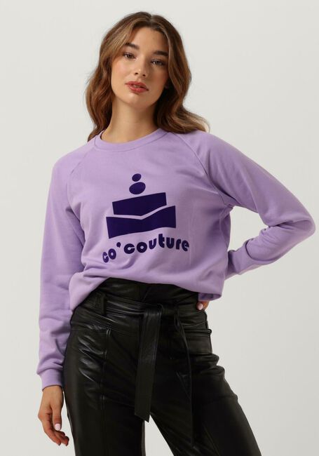Lila CO'COUTURE Trui NEW COCO FLOC SWEAT - large