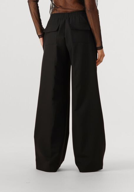 Zwarte ACCESS Wijde broek D54-5043-387 - large