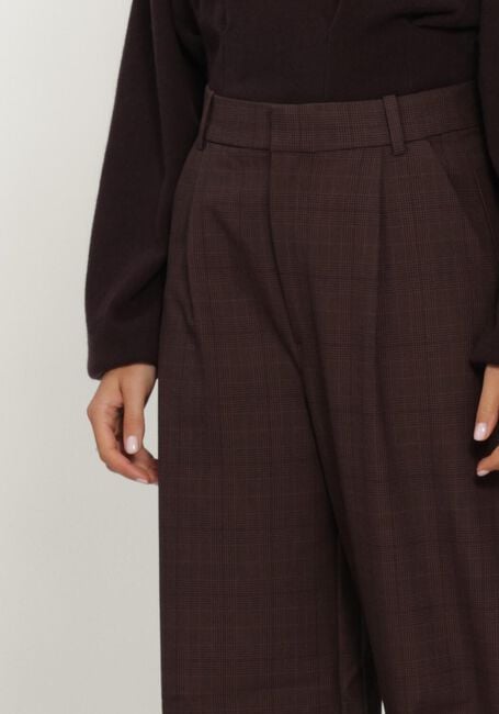 Bruine GESTUZ Broeken GZLAVANA HW PANTS - large
