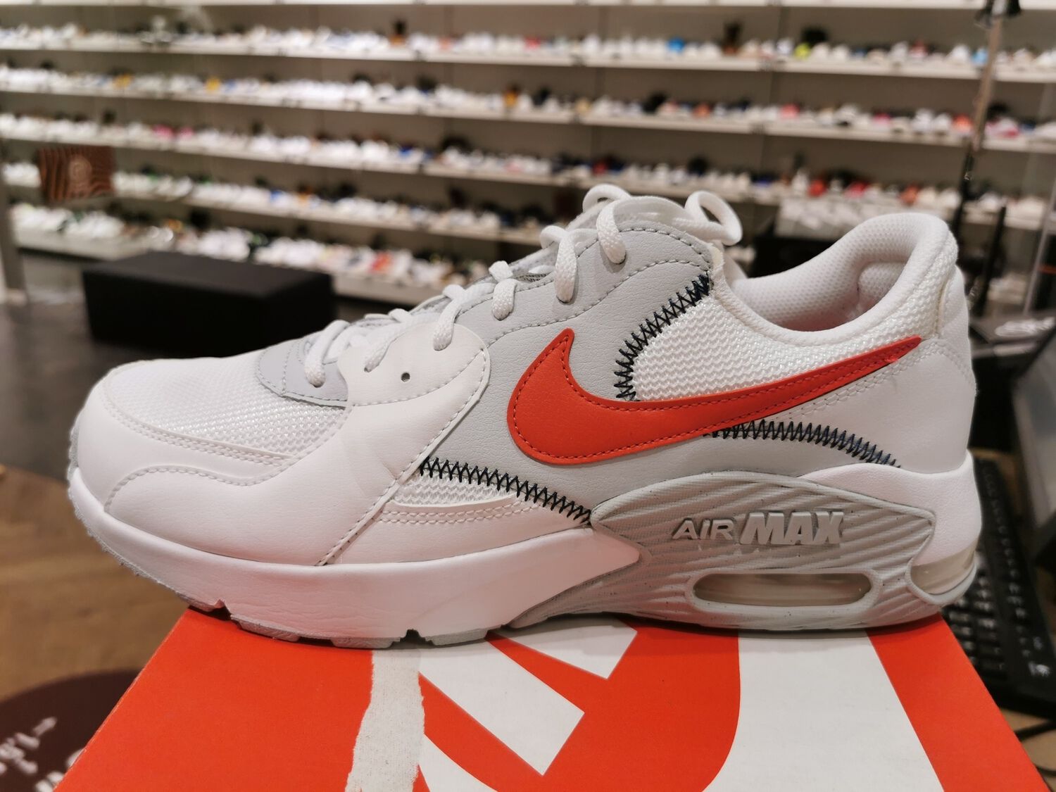 Zwarte NIKE Lage sneakers AIR MAX AXIS MEN - large