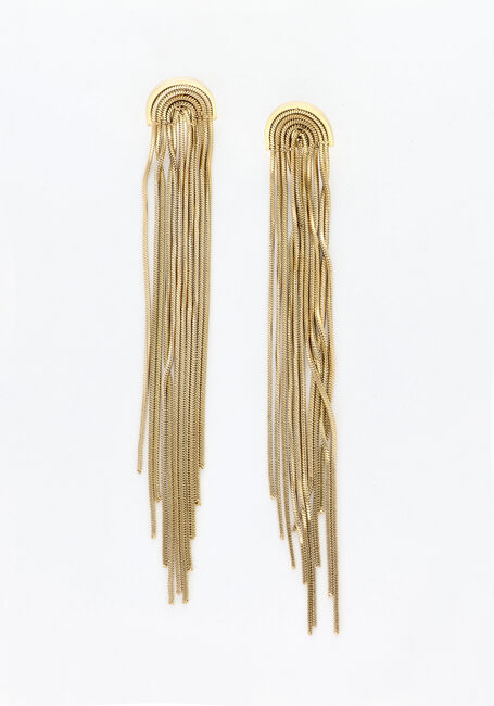 Goudkleurig NOTRE-V Oorbellen EARRING LONG - large