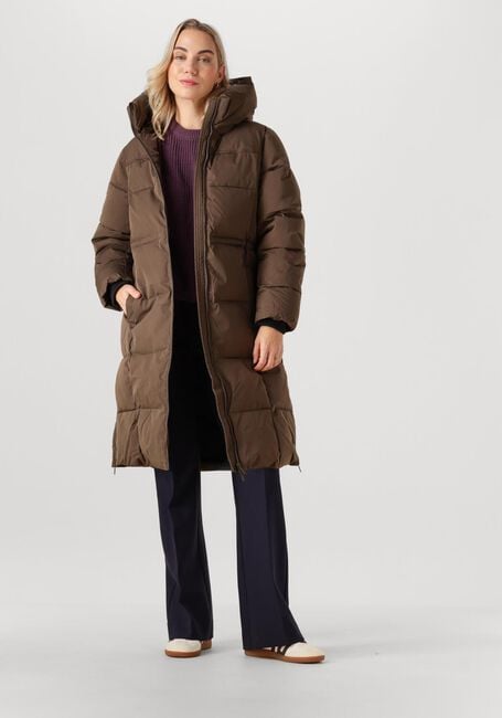 Bruine MSCH COPENHAGEN Gewatteerde jas MSCHZALA PAVINARIA JACKET - large