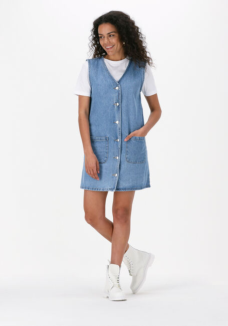 Lichtblauwe MOVES Mini jurk DAZINNA 2335 - large