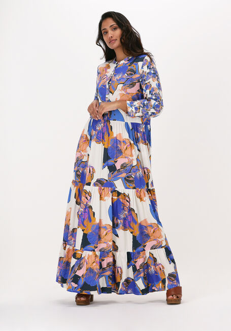 Blauwe LOLLYS LAUNDRY Maxi jurk NEE - large