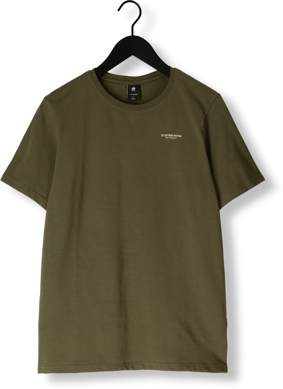 G-STAR RAW Heren Polo's & T-shirts Slim Base R T S s Olijf
