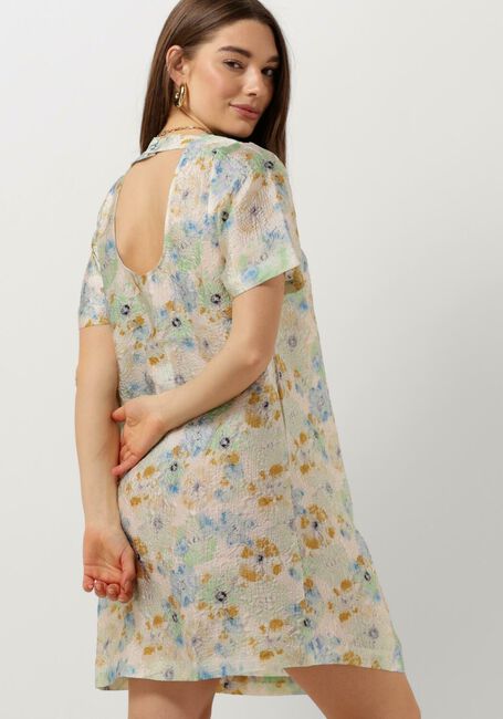 Witte ENVII Mini jurk ENWOMBAT SS DRESS AOP 7063 - large