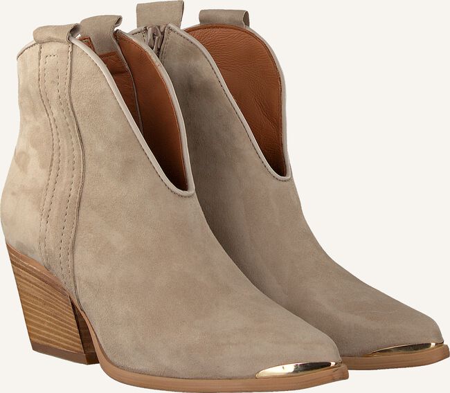 Beige VERTON Enkellaarsjes AL375 Beige VERTON Enkellaarsjes AL375 - large