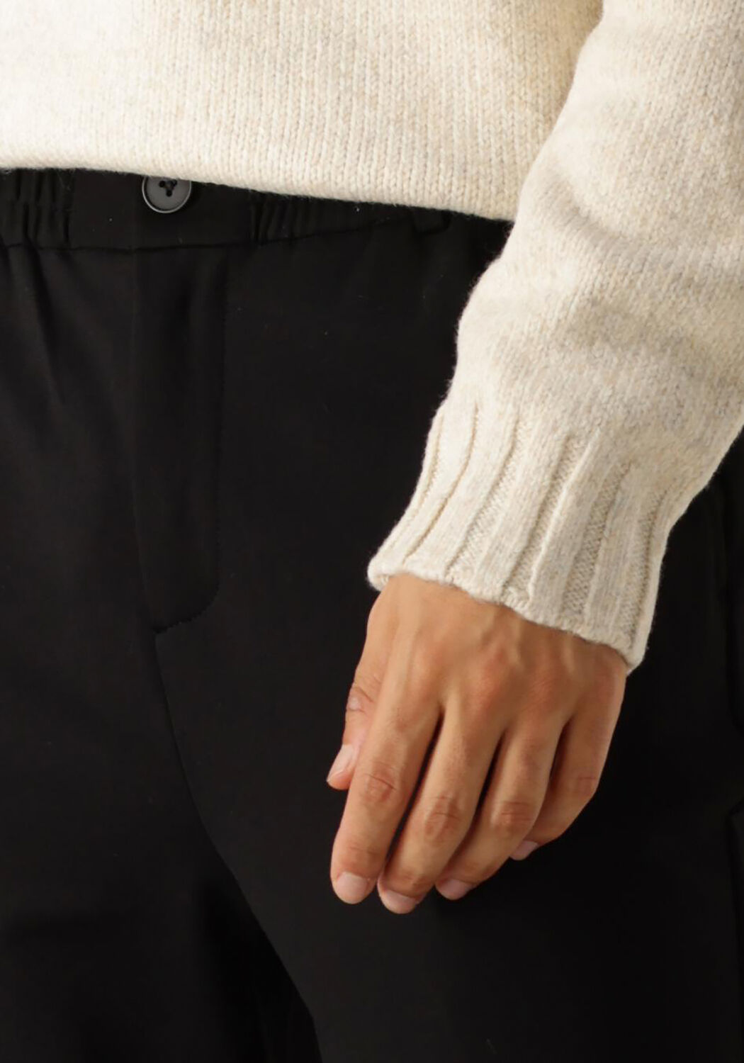 PURE PATH Heren Broeken Regular Fit Pants Smart504 Zwart