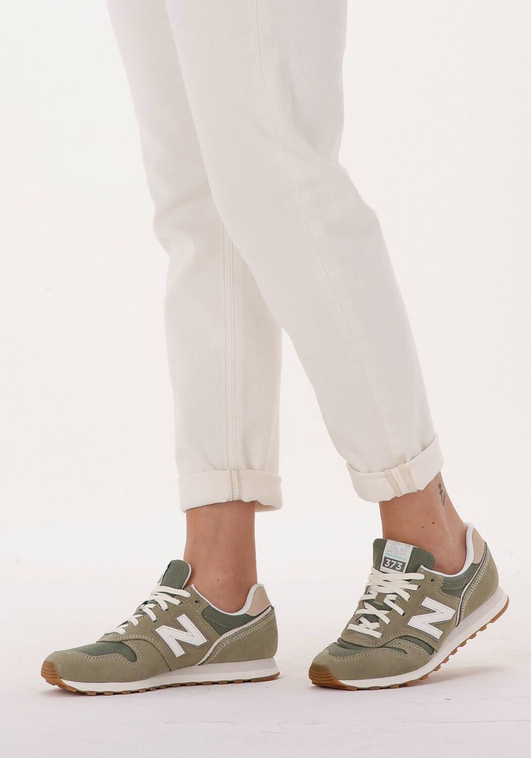 Groene new balance dames best sale