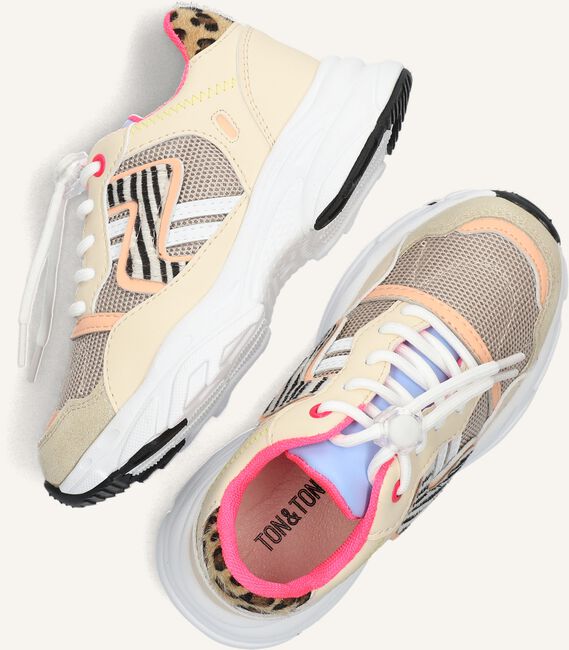 Beige TON & TON Lage sneakers SANNA Beige TON & TON Lage sneakers SANNA - large