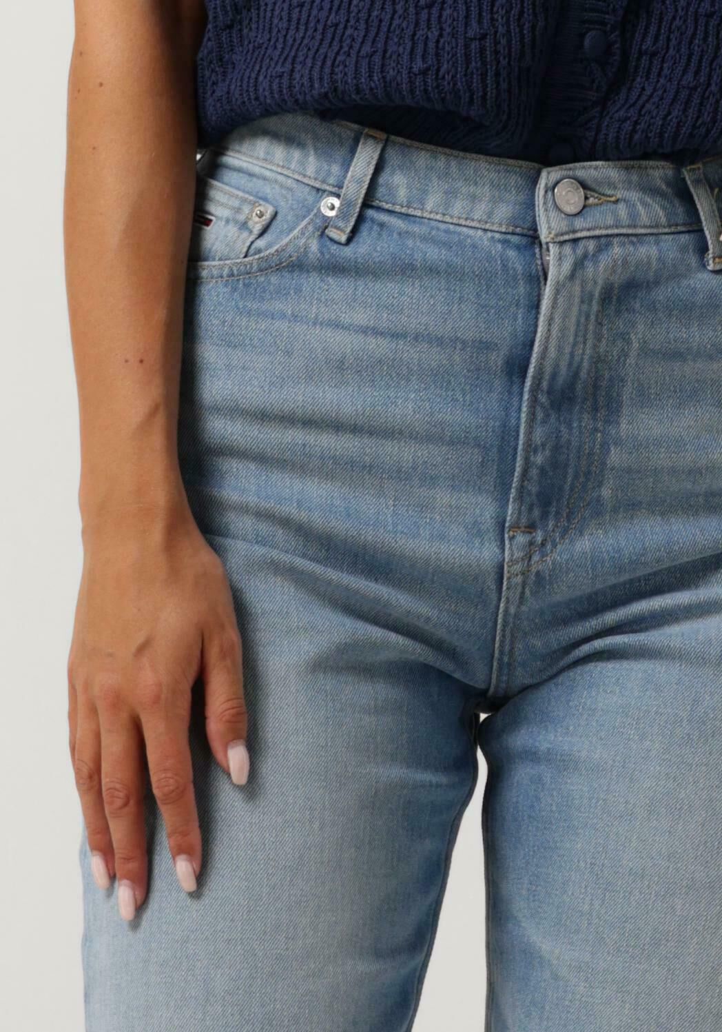 TOMMY JEANS Dames Jeans Julie Uh Str Ch0115 Blauw