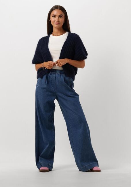 Blauwe BY-BAR Wide jeans BENJI DENIM PANT Blauwe BY-BAR Wide jeans BENJI DENIM PANT - large