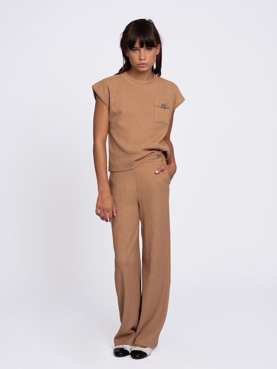 Camel NIK & NIK Wijde broek AALICIA PANT - large