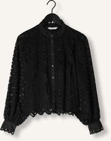 Zwarte SUMMUM Blouses BLOUSE LACE ORGANZA Zwarte SUMMUM Blouses BLOUSE LACE ORGANZA - medium