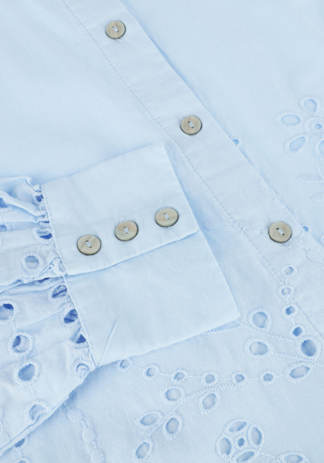 Lichtblauwe Y.A.S. Blouses YASLUMA LS SHIRT S. NOOS - large