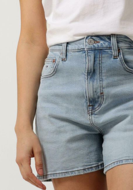 Blauwe TOMMY JEANS Shorts MOM UH SHORT BH0113 - large
