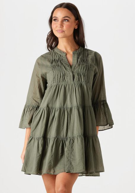 Groene DEVOTION Mini jurk NEON - large
