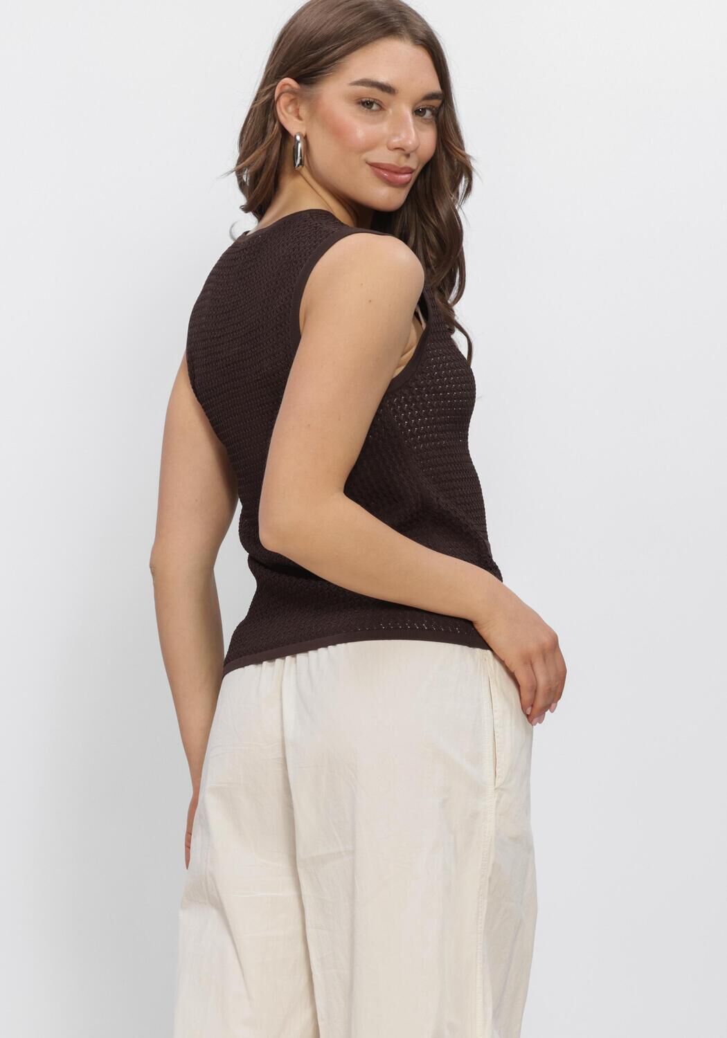 Bruine GRACE & MILA Truien/vesten SS2627005 - large