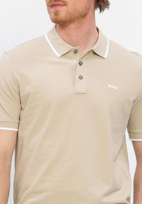 Beige BOSS BLACK Polo PARLAY 190 - large