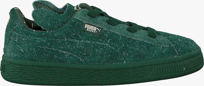 Groene PUMA Lage sneakers PUMA X TC BASKET FURRY - large