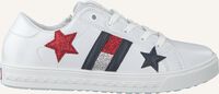Witte TOMMY HILFIGER Lage sneakers LOW CUT LACE UP SNEAKER - medium