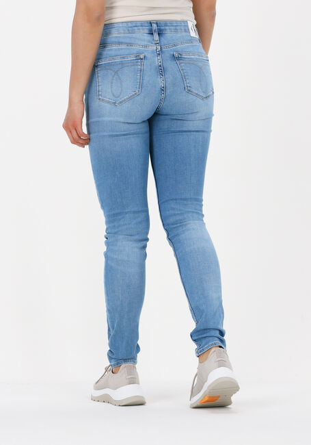Blauwe CALVIN KLEIN Skinny jeans MID RISE SKINNY - large