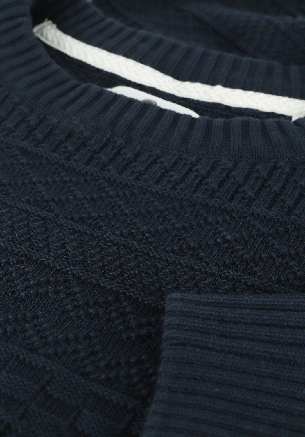 Blauwe ANERKJENDT Trui AKSUNNE JACQUARD KNIT - large