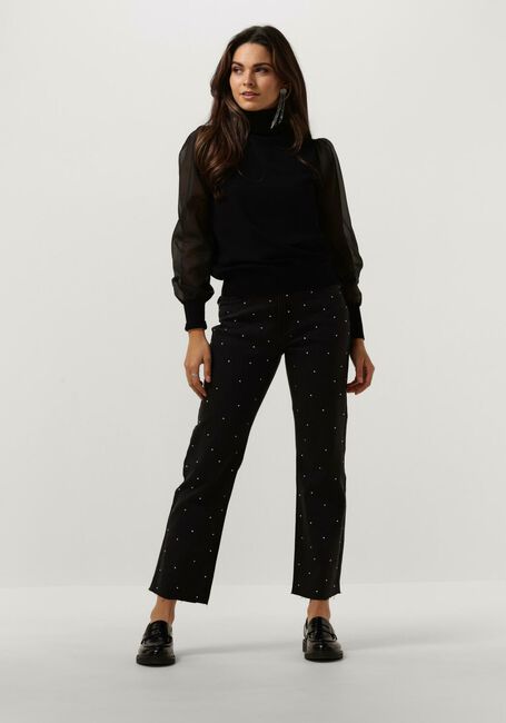 Donkergrijze MY ESSENTIAL WARDROBE Straight leg jeans SHADEMW 155 HIGH STRAIGHT Y - large