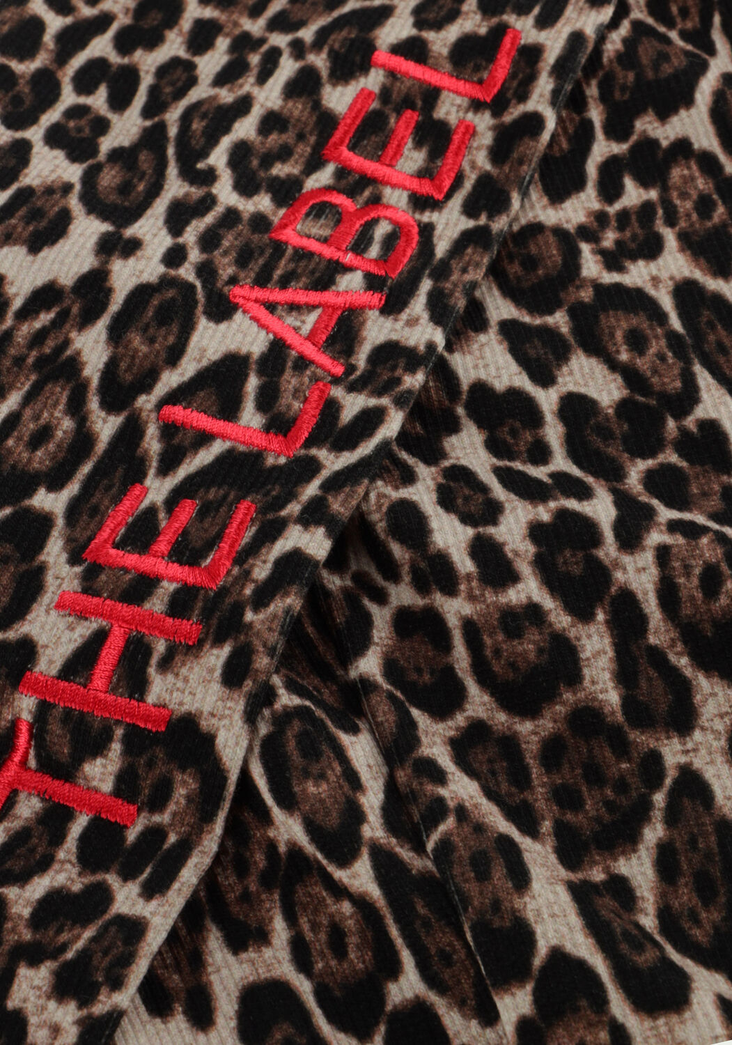 Bruine ALIX MINI Legging KNITTED JAGUAR LEGGING - large