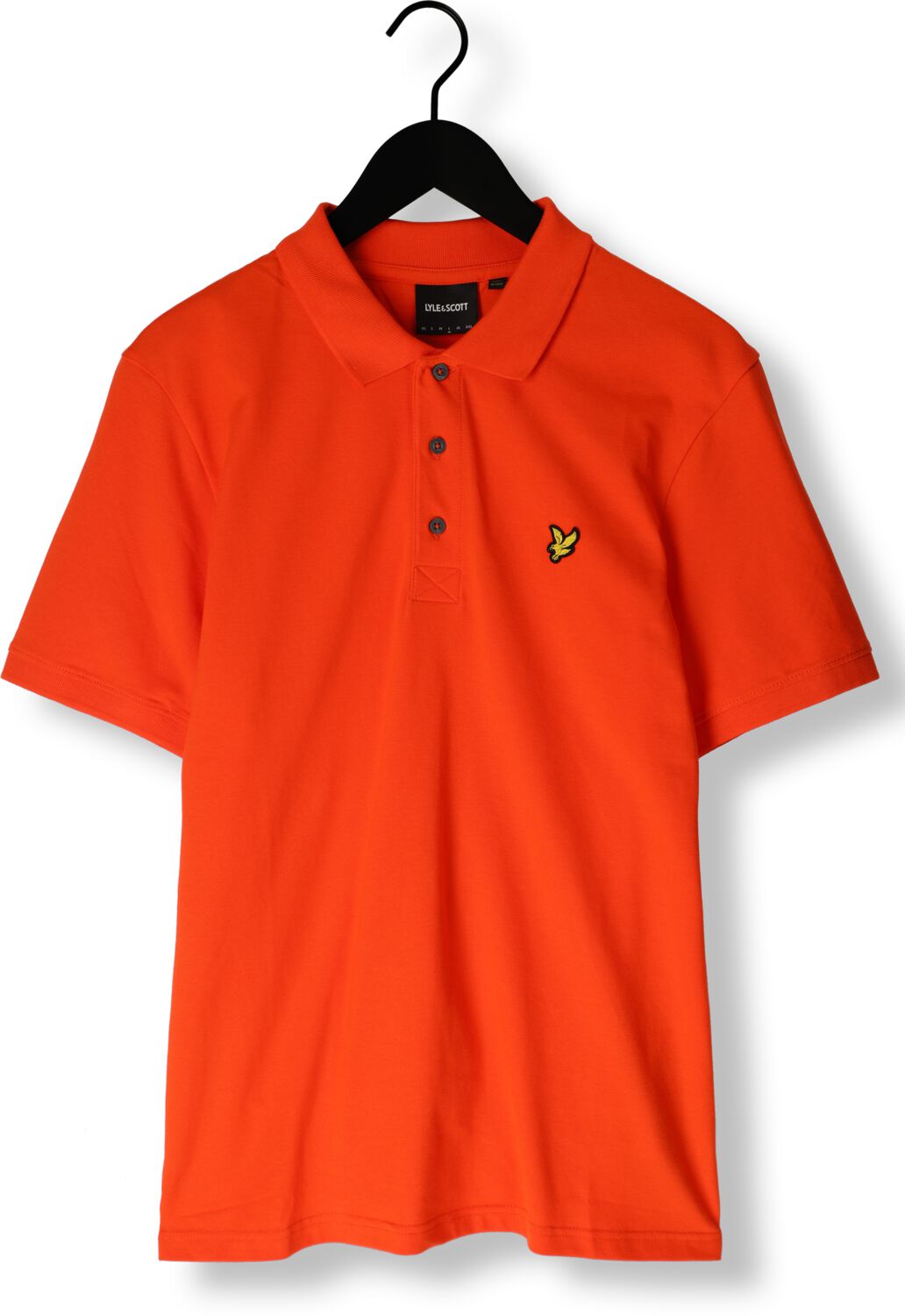 LYLE & SCOTT Heren Polo's & T-shirts Plain Polo Oranje