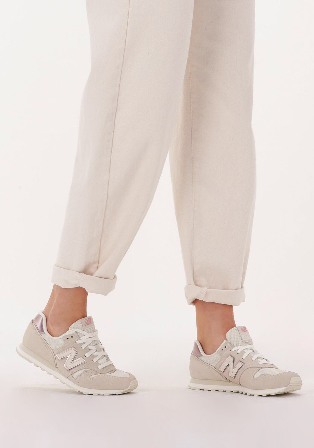 Beige NEW BALANCE Lage sneakers WL373 - large